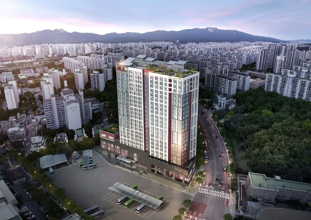 상계동 해링턴플레이스 노원 인근 중랑천 수변공원 숲세권 입지